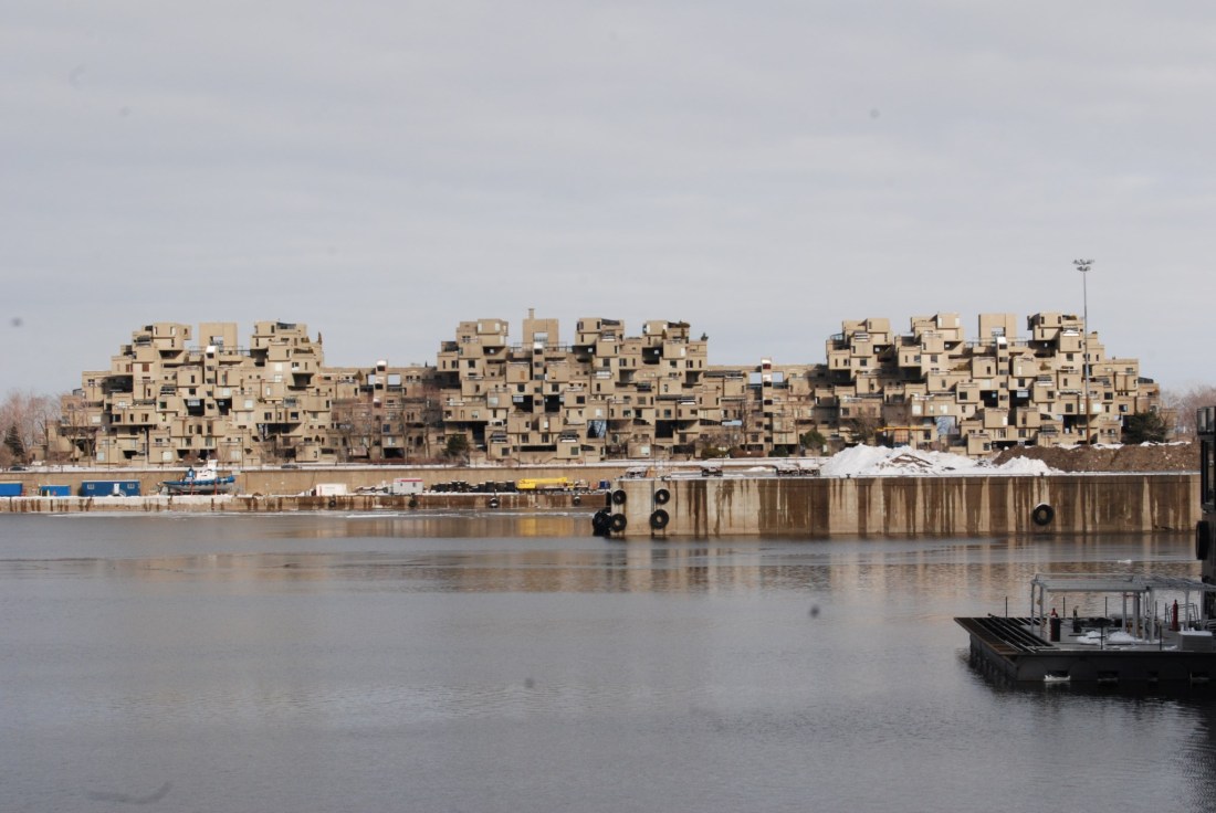 Apparently this is a desirable residence. Looks like a load of sand coloured containers to me.