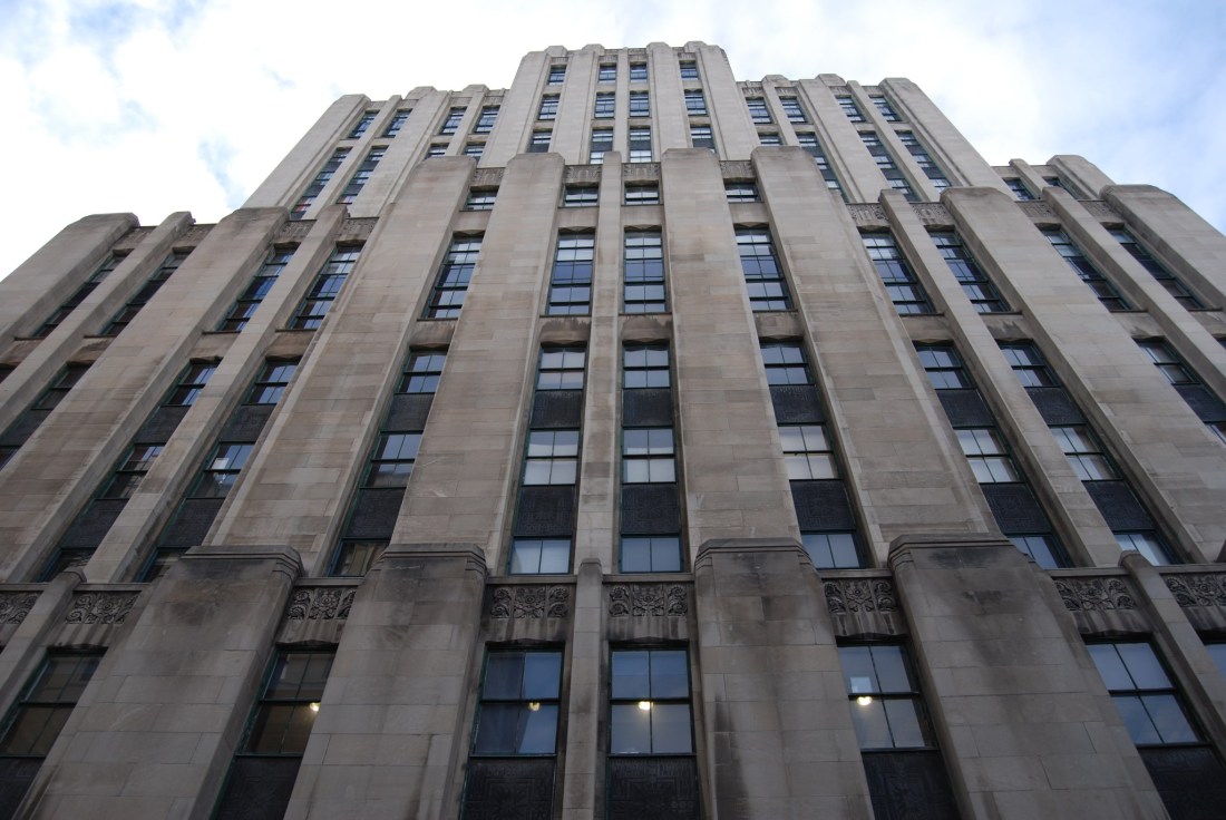 Interesting architecture at Place D'Armes
