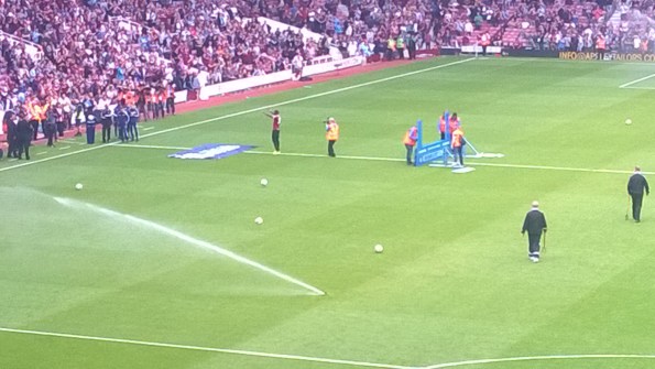 Alex gets a Song from the West Stand.